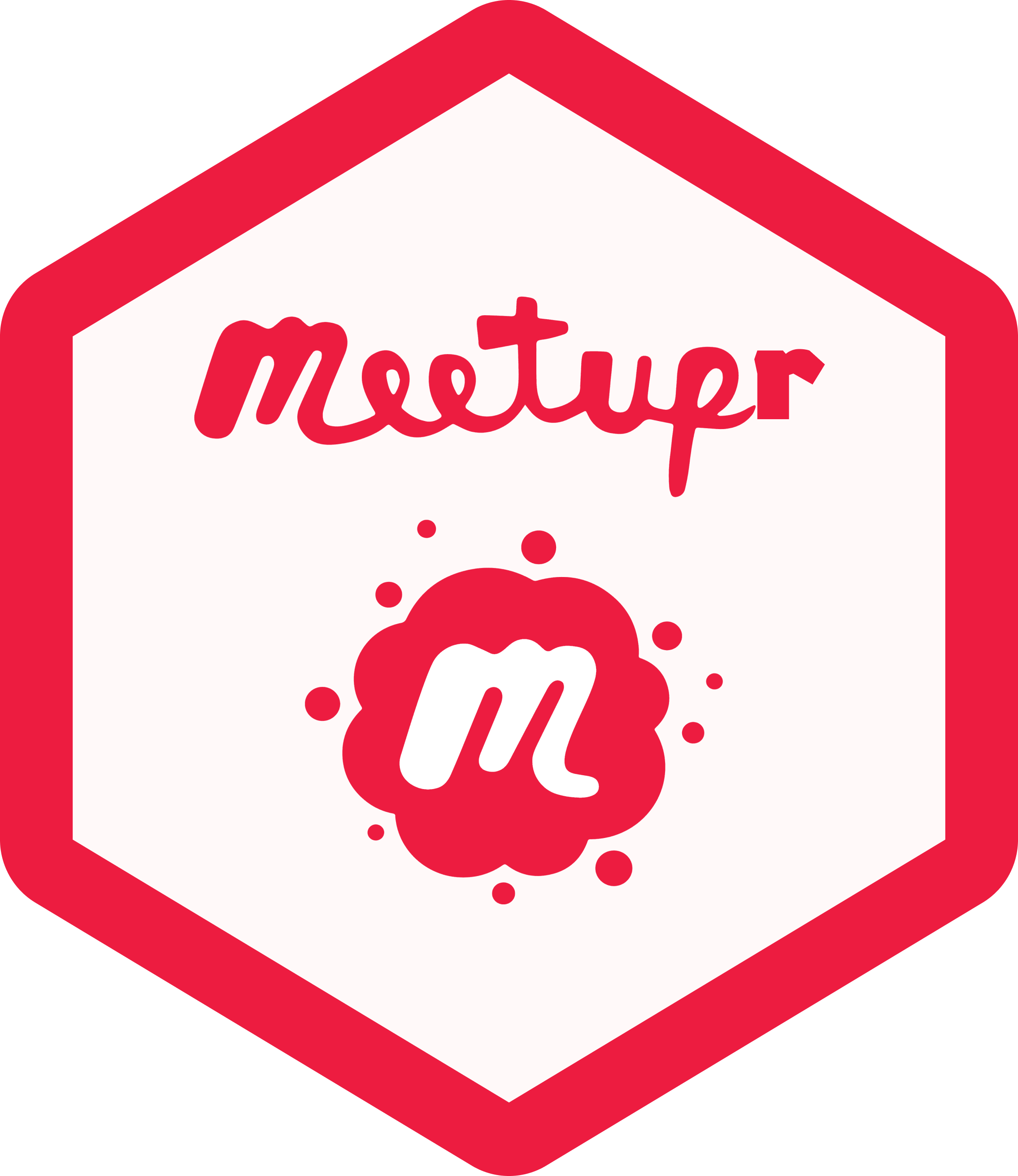 meetupr hex sticker